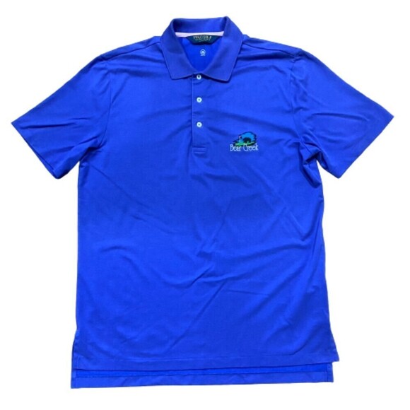 Polo Golf Blue Bear Creek Country Club Athletic Top Men's Size Medium - Picture 1 of 7